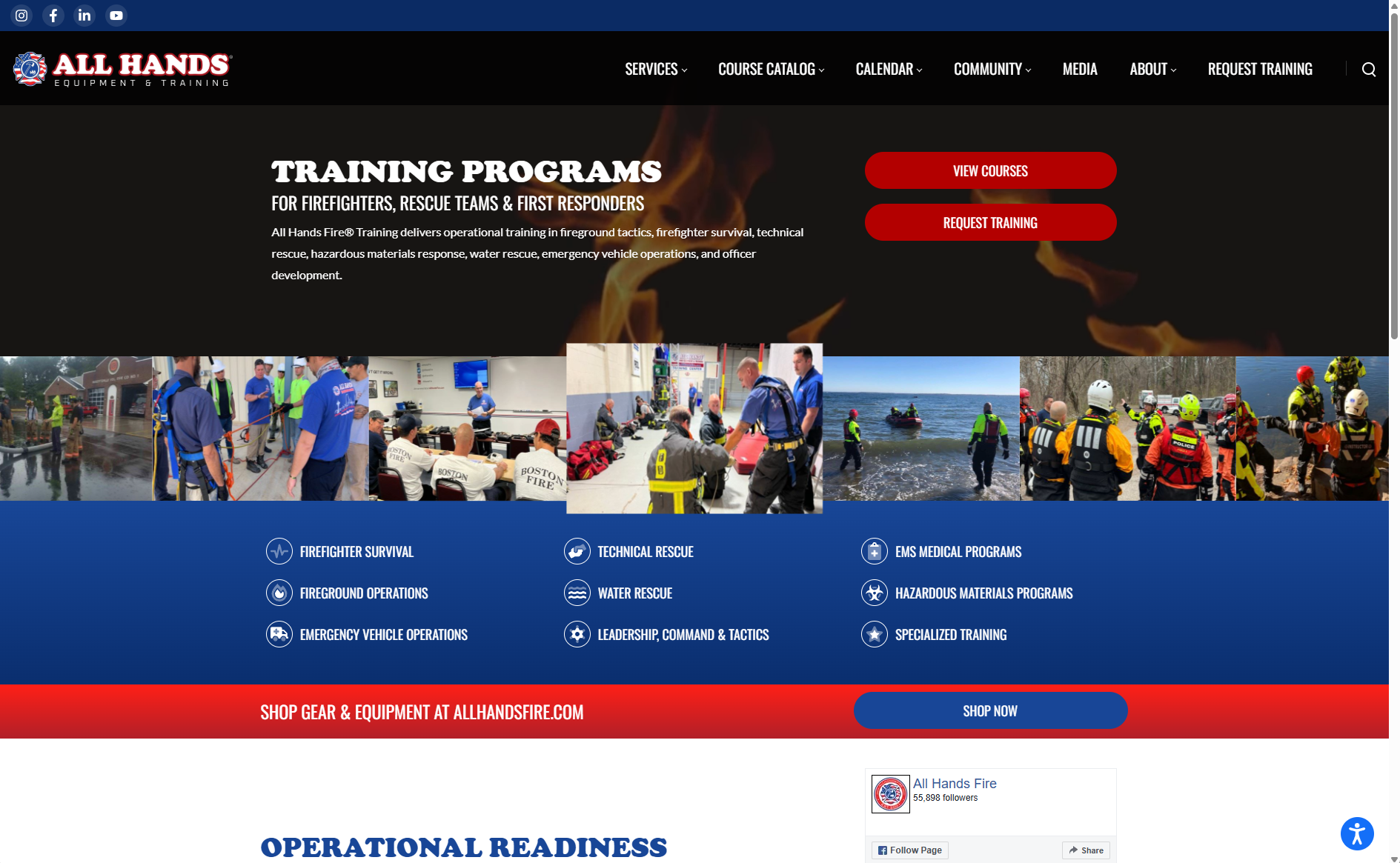 All Hands Fire Training
