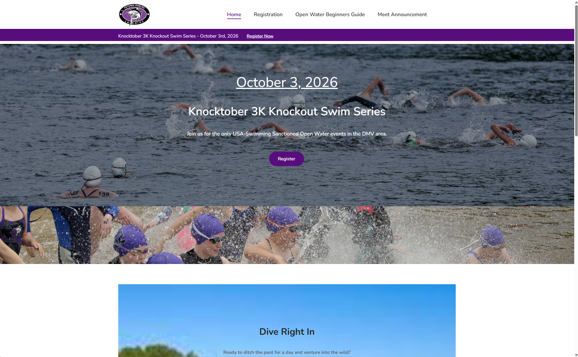 Marlins Wild Water Swimming