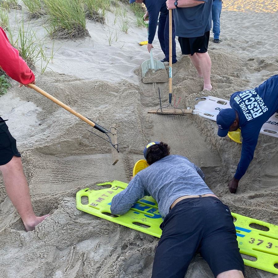 Beach/Sand Collapse Rescue