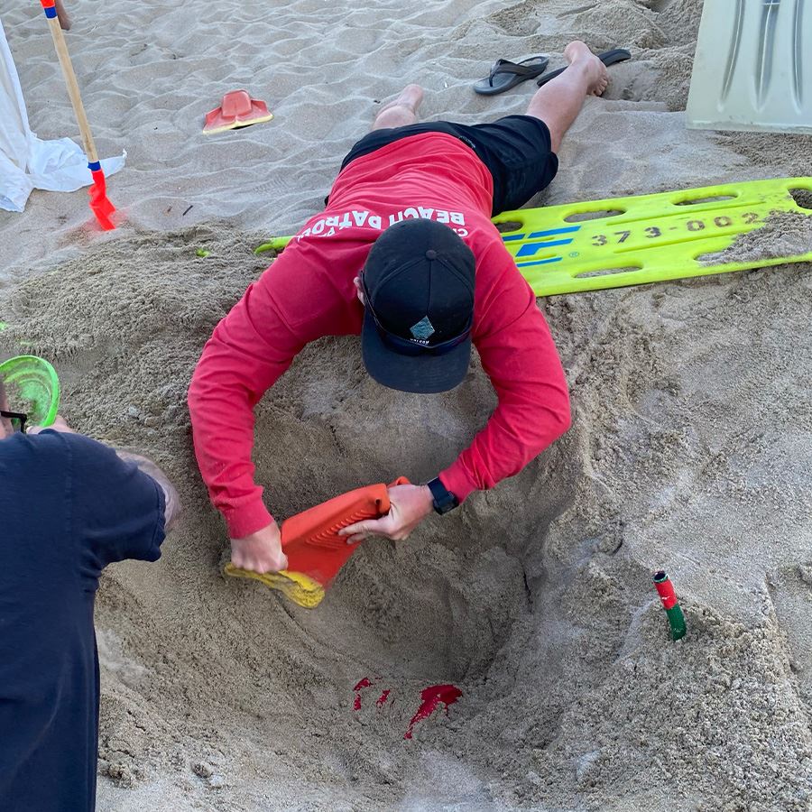 Beach/Sand Collapse Rescue